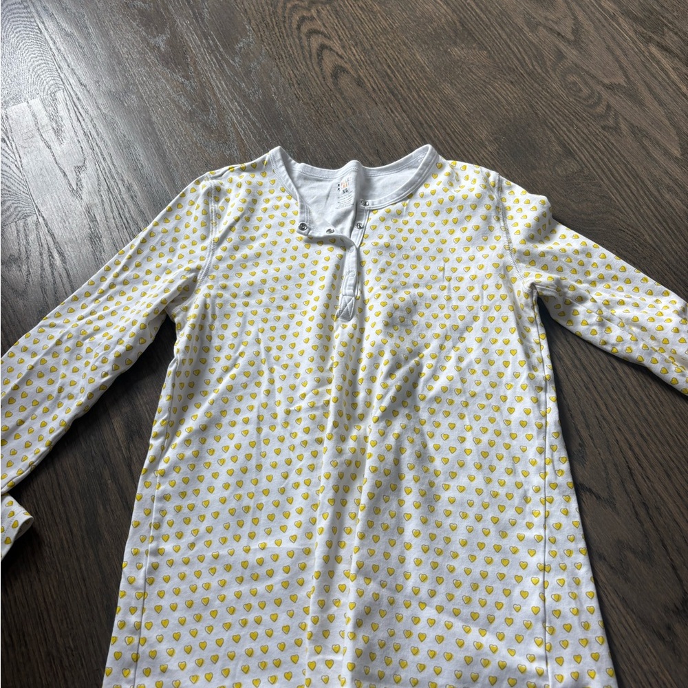 Roller Rabbit White Set with Yellow Heart Design - Picture 4 of 6